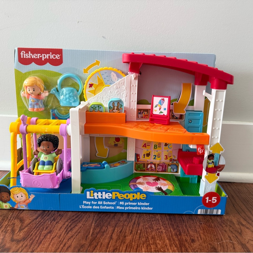 Fisher-Price Little People Play for All School playset  *READ*